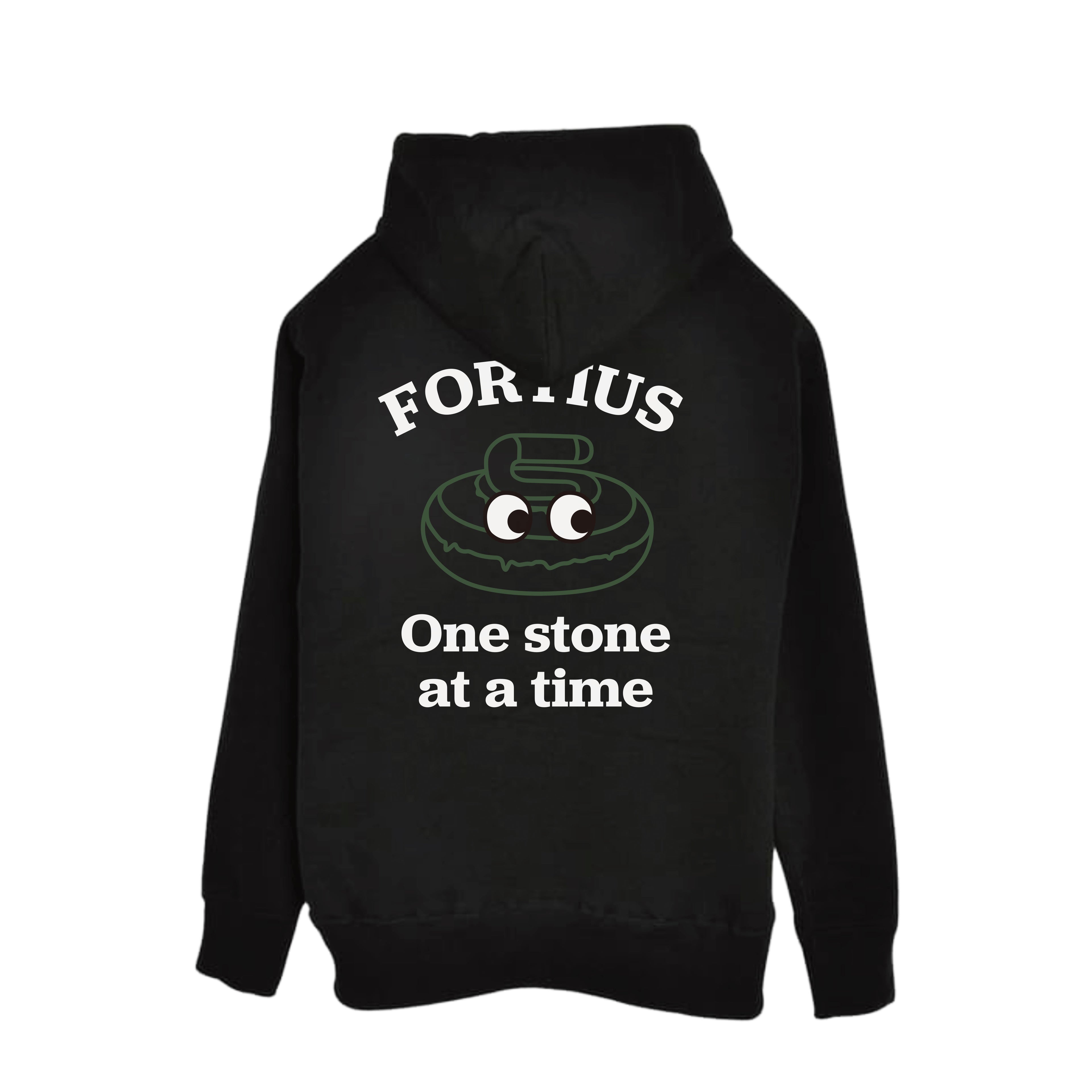【受注販売受付中】フォルティウス”ONE STONE AT A TIME”スエットパーカー