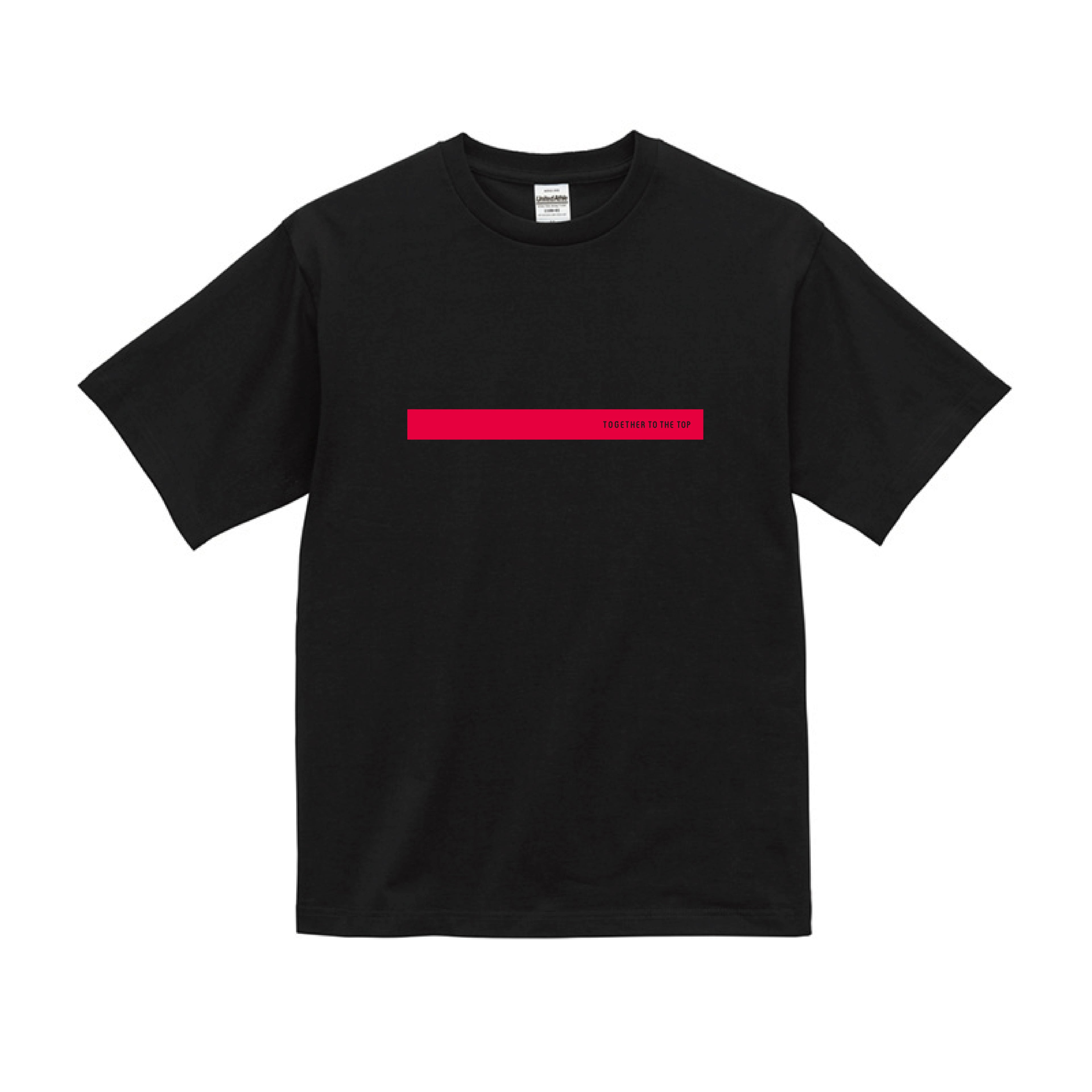 【受注販売受付中】フォルティウス”Together To The Top”Tシャツ／レッドライン